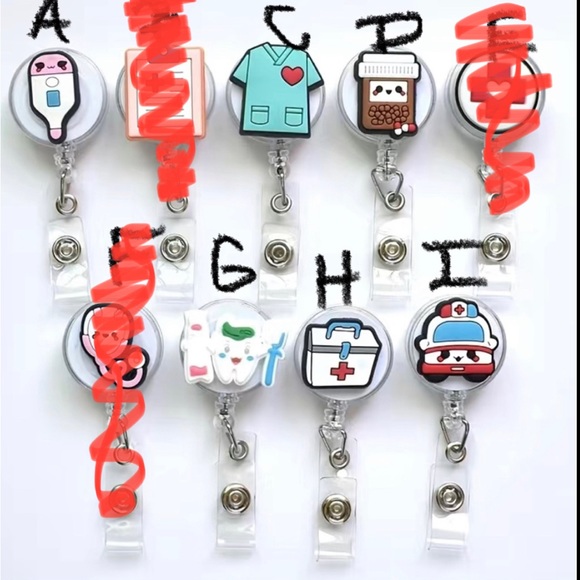 Other - NWOT Retractable Hospital Nurse Badge Holder